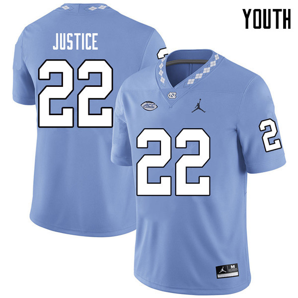 Jordan Brand Youth #22 Charlie Justice North Carolina Tar Heels College Football Jerseys Sale-Caroli